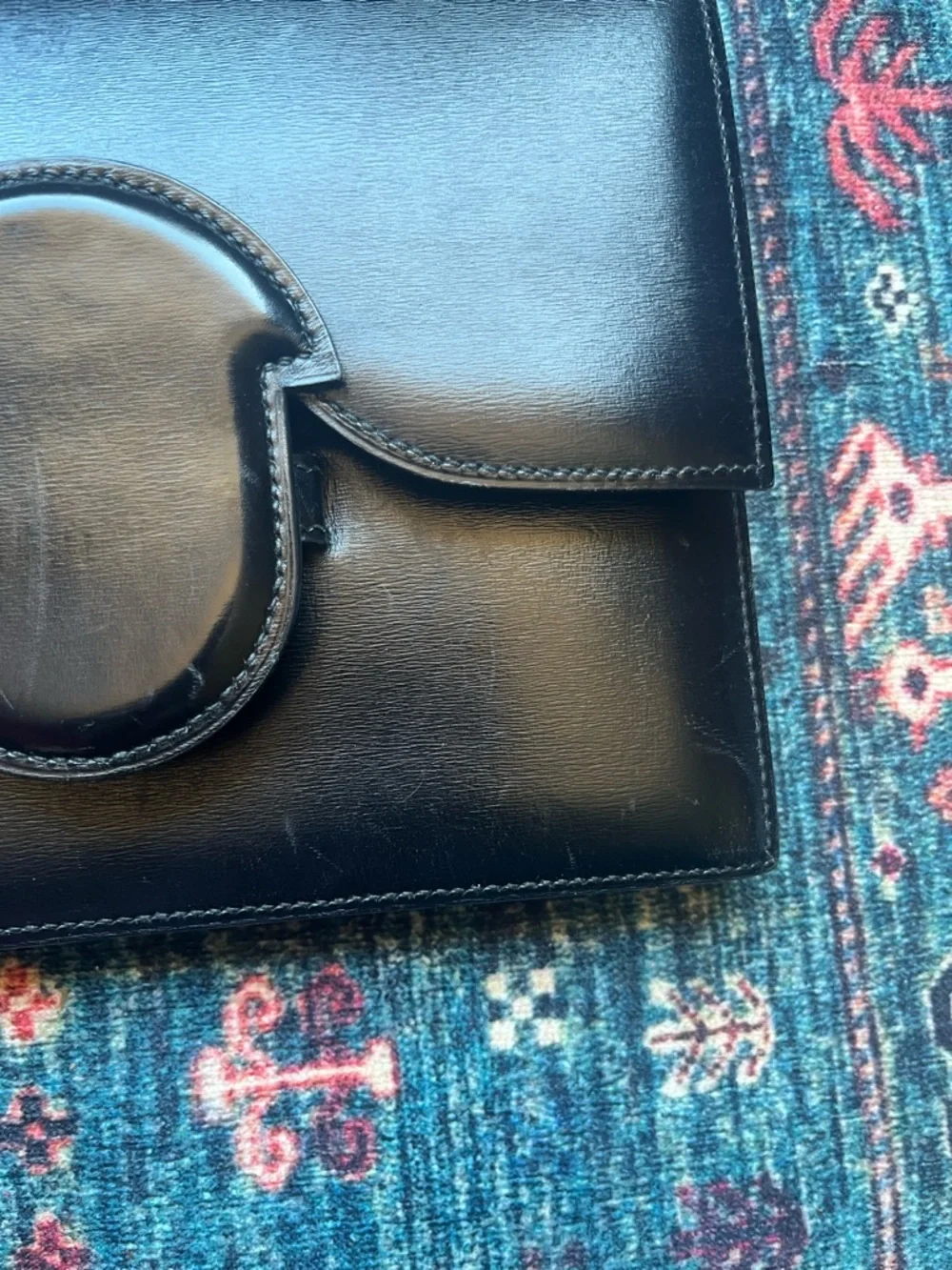 Hermes Faco Clutch in black - Picture 5 of 12